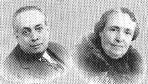 Blas Cabrera con su esposa, María Sánchez